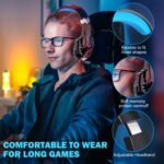 Pro Gaming Headset Headphones G9000 Overear Earphones Compatible With PS4, PS5, XBox One, Xbox One S/X, Nintendo Switch / PSP - Blue/Black