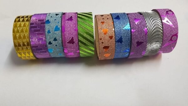 colorful tape for packing gift in different colors