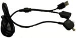 2in1 USB OTG - Micro and Lightning connector - Black