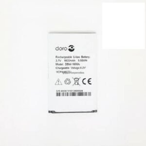 Genuine Doro DBW-1600A Battery For DORO 7010, 7011, 7781, secure 780X, X Longer / 1600mAh
