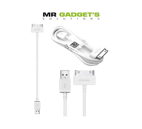 Genuine Samsung Tab Cable white