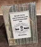 CRYSTAL GLASS FRAME Gift for your Loved ones