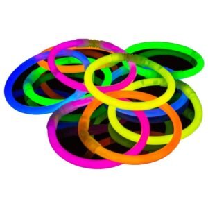 Glow Sticks Bracelets Necklaces for Party Favors