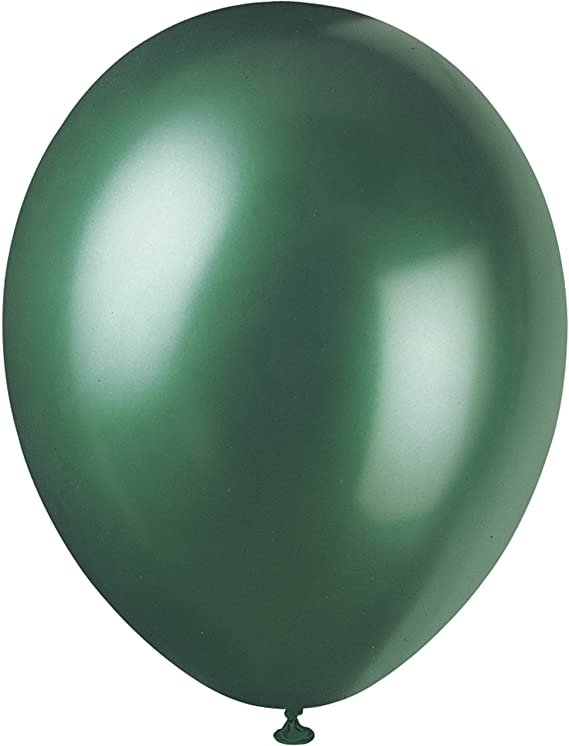Party Balloons - Ever Green - Pack of 50