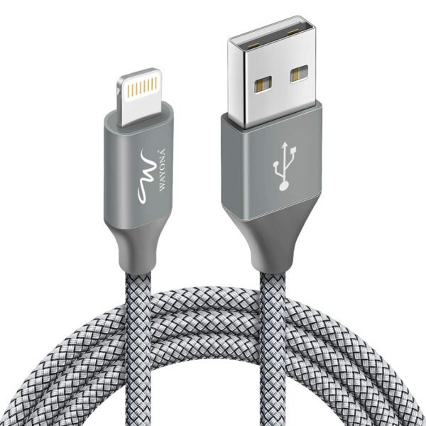 Grey 2M iPhone 6 Cable
