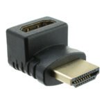 HDMI to Female HDMI Upright Adapter