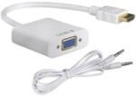 HDMI to VGA with Aux cable