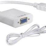 HDMI to VGA with Aux cable