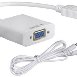 HDMI to VGA with Aux cable