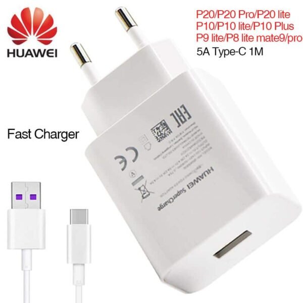 Original Huawei HW-050450E00 Super Fast Charger For P10/P20 (EU)