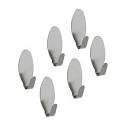 Hooks 6 Pack Oval Shape