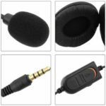 Gaming Headset Headphones Overear Earphones Compatible With PS4, PS5, XBox One, Xbox One S/X, Nintendo Switch / PSP - Blue/Black (Copy)