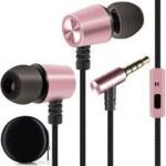 Inearphones Pink and Black  3.5mm