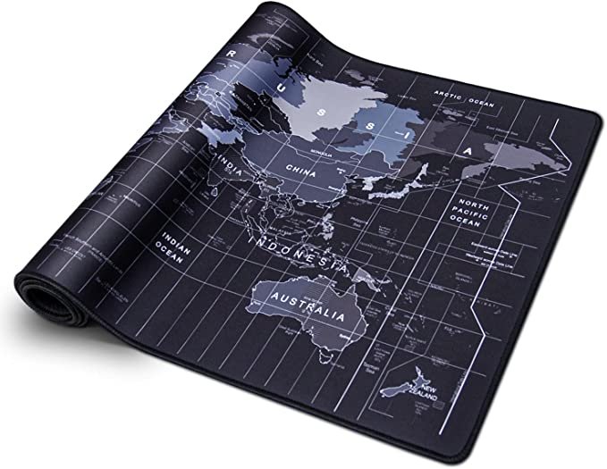 Large Mouse Mat World Map – Mr Gadget Solutions