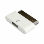 Micro connector to iphone 4 30 pin converter adapter
