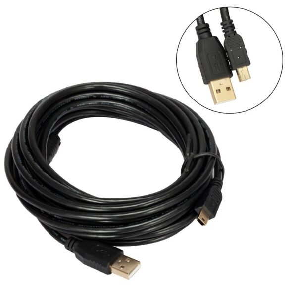 Micro usb Cable 5 Meter Long Black