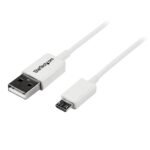 MiniUSB 2M White