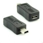 Mini usb female to Micro male adapter