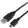 Miniusb Cable 0.5M Black