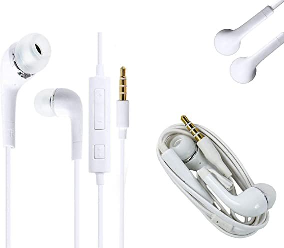2 Pack white Earphones