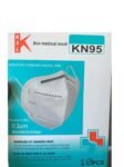 KN95 FACE MASKS FOR PROTECTION FROM VIRUS FLU AIRBOURNE PARTICALS - PACK OF 10