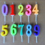 Number Candles 0 to 9