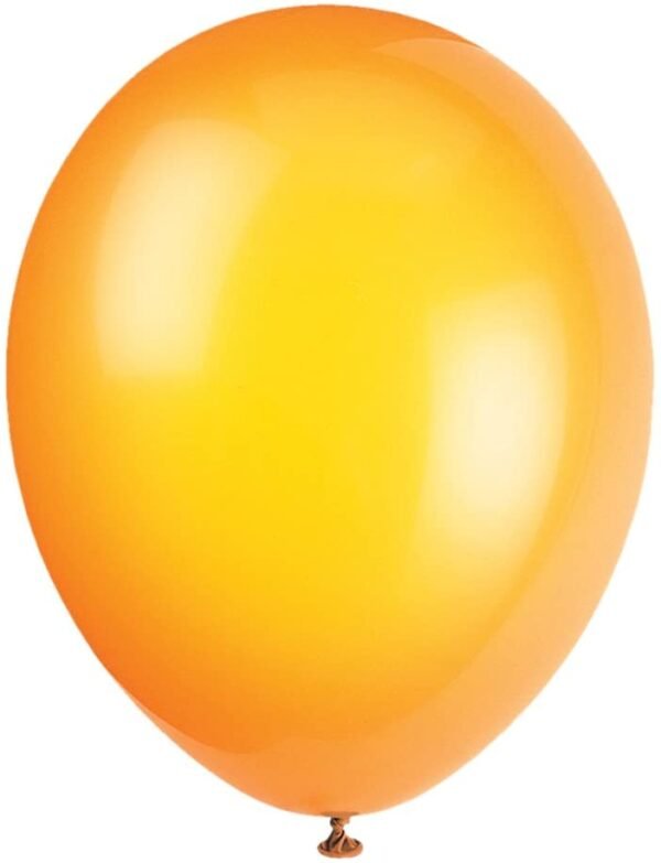 Party Balloons - Orange - Pack of 50