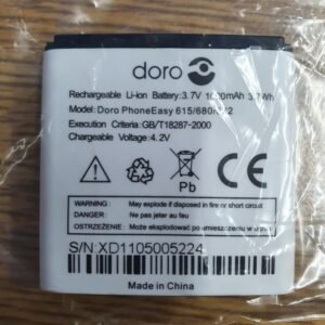 Brand New Genuine Battery For Doro 615 Compatible With PhoneEasy 615,680,682,614