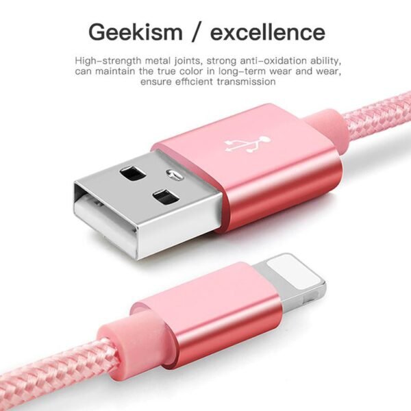Pink 1M iPhone 6 Cable