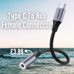 Type C to Aux Female Connector