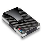 RFID Blocking Aluminium Wallet Black