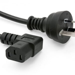 Right Angled C13 Cable 3M Black