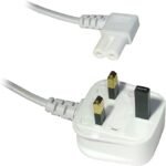 Right Angled Figure 8 Cable 0.5M 50CM