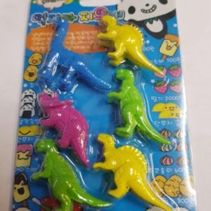 Fancy Design and Shape Rubbers 4 Pack