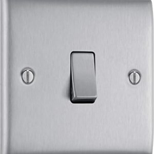 Single Light Switch Metal