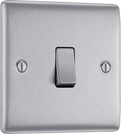 Single Light Switch Metal