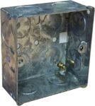 Single Metal Back Box 35MM