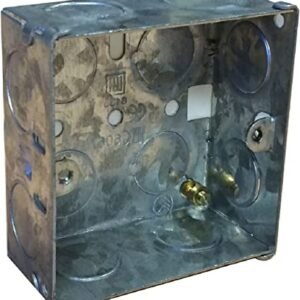 Single Metal Back Box 35MM