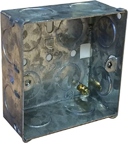 Single Metal Back Box 35MM
