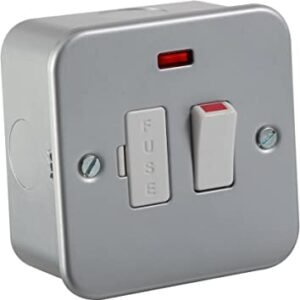 Single Spur Switch 13Amp Metal Clad