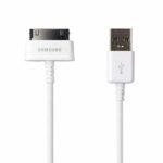 White Genuine Original Samsung Galaxy Tab USB Data Sync & Charge Cable