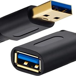 Transparent USB Extension cable 5M