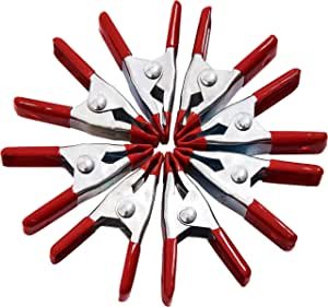 8pc 50mm Metal Spring Clamp Set