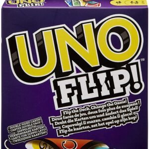 UNO Flip Card Game, Multicolored by Mattel Games