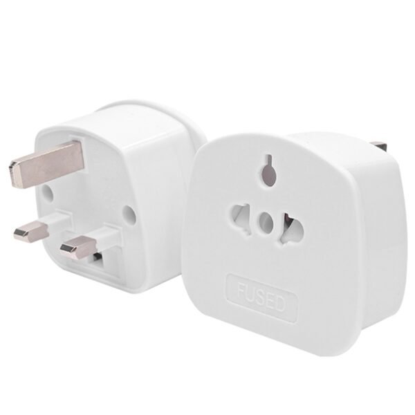 US to UK Adapter White