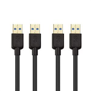 USB to USB Cable 1.8M Black Trail