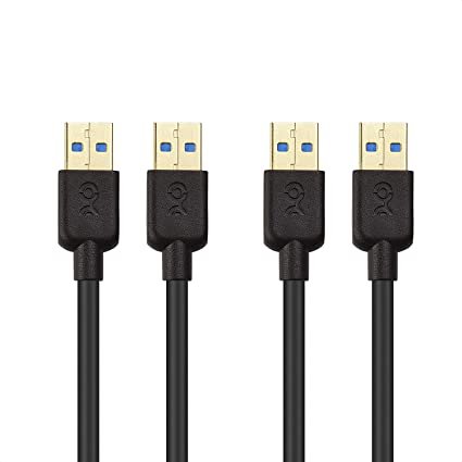 USB to USB Cable 1.8M Black Trail