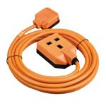 1 Gang 5M Rubberized Orange