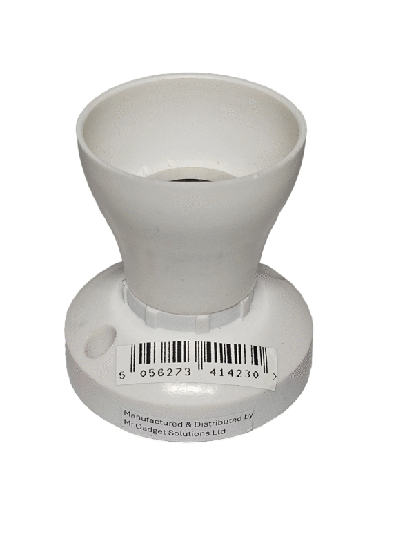 Bayonet Batten White Ceiling Lamp Holder BC B22 Light Bulb Socket Lamp Fitting
