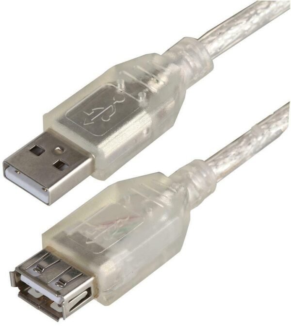 Transparent USB Extension cable 50CM